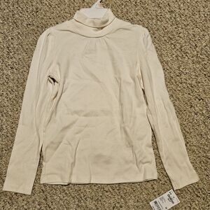 OshKosh B'gosh Cream Long Sleeve Turtleneck